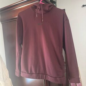 Nike Men| Women  Maroon Hoodie